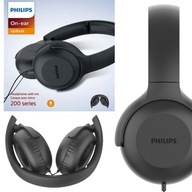 KÁBLOVÉ SLÚCHADLÁ PHILIPS TAUH201BK/00 ČIERNY DIAĽKOVÝ MIKROFÓN KÁBLOVÉ SLÚCHADLÁ PHILIPS TAUH201BK/00 ČIERNY DIAĽKOVÝ MIKROFÓN