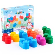DUMEL DUMI BLOCKS SUPER SOFT BLOCKS 16KS 6M+ DUMEL DUMI BLOCKS SUPER SOFT BLOCKS 16KS 6M+