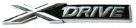 xDRIVE emblém odznak s nápisom BMW 3' E90 E92 F30