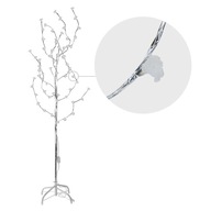 Dekoračný stromček LED RGB vianočná dekorácia 145cm kvety3 Dekoračný stromček LED RGB vianočná dekorácia 145cm kvety3