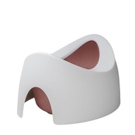 Ergonomický biely ružový tradičný nočník Teggi Ergonomický biely ružový tradičný nočník Teggi