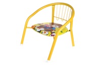 Detská stolička s pískadlom v mixe farieb