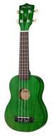 Harley Benton UK-12 Stain Ash Green Ukulele soprán