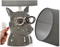 Keramická lampa, stolná lampa, nočná lampa pre psa Keramická lampa, stolná lampa, nočná lampa pre psa