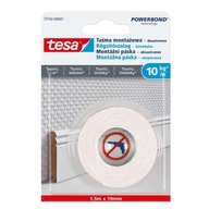 tesa POWERBOND obojstranná montážna páska na tapety, 1,5 m x 19 tesa POWERBOND obojstranná montážna páska na tapety, 1,5 m x 19
