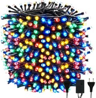 VIANOČNÉ OSVETLENIE VNÚTORNÉ VONKAJŠIE VIANOČNÉ OSVETLENIE 300 LED FAREBNÉ VIANOČNÉ OSVETLENIE VNÚTORNÉ VONKAJŠIE VIANOČNÉ OSVETLENIE 300 LED FAREBNÉ