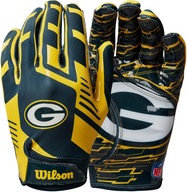WILSON NFL Stretch Gloves - juniorské rukavice