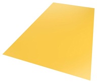 Reklamná tabuľa z PVC penového PVC 500x300 5 mm žltá