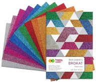 HAPPY COLOR BLOCK A4 10 FAREB GLITTROVÝ 10 PÁROVÝ 150G HAPPY COLOR BLOCK A4 10 FAREB GLITTROVÝ 10 PÁROVÝ 150G
