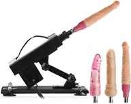 SEX MACHINE - 3 x SADA DILDO - 420 POHYBOV/MIN SEX MACHINE - 3 x SADA DILDO - 420 POHYBOV/MIN