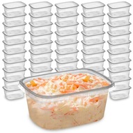 Obdĺžniková PP nádoba s vrchnákom 125 ml (100 ks) Obdĺžniková PP nádoba s vrchnákom 125 ml (100 ks)