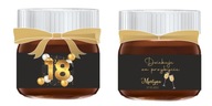 Vďaka hosťom k 18. narodeninám NUTELLA 20 ks Vďaka hosťom k 18. narodeninám NUTELLA 20 ks