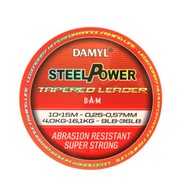Náväzec DAM Steelpower kužeľový 0,20-0,57 mm 10x15m Náväzec DAM Steelpower kužeľový 0,20-0,57 mm 10x15m