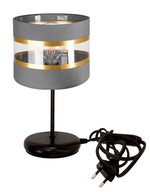 Nočná stolná lampa s LED tienidlom E27 Nočná stolná lampa s LED tienidlom E27