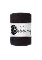 Paličkovaná šnúra Macrame 1,5 mm 100 m 3-vrstvová čierna Paličkovaná šnúra Macrame 1,5 mm 100 m 3-vrstvová čierna