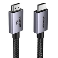 UZELENÝ KÁBEL VIDEO KÁBEL HDMI 2.1 HDR 3D UHD 4K 240HZ 8K 60HZ 48GBPS 2M