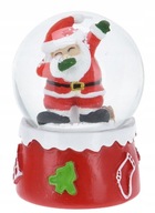 Vianočná dekoračná snehová guľa Santa Claus 6 cm Vianočná dekoračná snehová guľa Santa Claus 6 cm