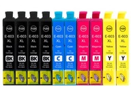 10X 603 XL ATRAMENTY PRE EPSON XP-3100 XP-3150 XP-3155 XP-2100 XP-2150 XP-2155 10X 603 XL ATRAMENTY PRE EPSON XP-3100 XP-3150 XP-3155 XP-2100 XP-2150 XP-2155