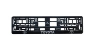 RÁM NA ŠPZ TOYOTA, SILIKÓNOVÝ NÁPIS RÁM NA ŠPZ TOYOTA, SILIKÓNOVÝ NÁPIS