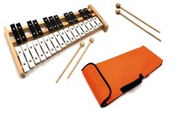 Chromatic Bells 27 tónov 4 paličky, oranžový KRYT Chromatic Bells 27 tónov 4 paličky, oranžový KRYT