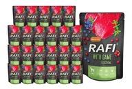 RAFI mokré krmivo pre psov so srnčím mäsom 24x300g BEZOBRNNÉ Dolina Noteci RAFI mokré krmivo pre psov so srnčím mäsom 24x300g BEZOBRNNÉ Dolina Noteci