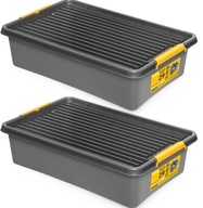 SET 2 NÁDOBY PEVNÉ 29l NA KOLESÁCH POD POSTEĽOU SET 2 NÁDOBY PEVNÉ 29l NA KOLESÁCH POD POSTEĽOU