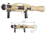 Bazooka bazuka vodná pištoľ 73cm