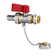 Vypúšťací guľový ventil 3/4" s nastavovacou zátkou CHROME Vypúšťací guľový ventil 3/4" s nastavovacou zátkou CHROME