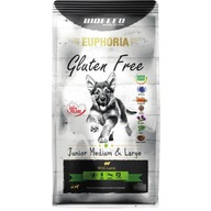 Biofeed Euphoria Bezlepkové juniorské stredné a veľké jahňacie mäso 12 kg Biofeed Euphoria Bezlepkové juniorské stredné a veľké jahňacie mäso 12 kg