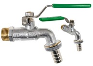 VENTIL, VYPÚŠŤACIE viečko, FI 1/2" DN15, MRAZUZORNÉ, KONEKTOR, VÝVOD HADICE VENTIL, VYPÚŠŤACIE viečko, FI 1/2" DN15, MRAZUZORNÉ, KONEKTOR, VÝVOD HADICE