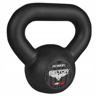 Liatinový kettlebell, kettleball, činka, 4kg Liatinový kettlebell, kettleball, činka, 4kg