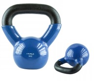 Kettlebell, liatinové závažie potiahnuté vinylom na silový tréning, 6 kg HMS Kettlebell, liatinové závažie potiahnuté vinylom na silový tréning, 6 kg HMS