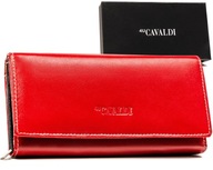 Priestranná kožená dámska peňaženka Cavaldi ako darček