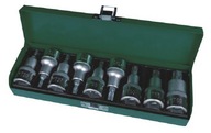 Sada kľúčov TORX s 1/2" násadou, 9 ks. JONNESWAY