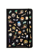 Zápisník A5 Harry Potter Icons guma 96k, kockovaný Zápisník A5 Harry Potter Icons guma 96k, kockovaný