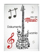 obal na školský občiansky preukaz Music Gitara print