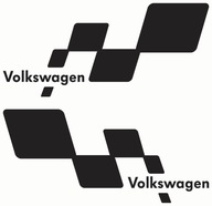 Samolepky VOLKSWAGEN šachovnicové 33cm Rôzne farby Samolepky VOLKSWAGEN šachovnicové 33cm Rôzne farby