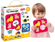 CzuCzu Kontrastné puzzle 12m+ sa sem hodí CzuCzu Kontrastné puzzle 12m+ sa sem hodí