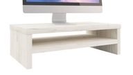 Stojan na TV monitor vyrobený z dreva Craft White Oak
