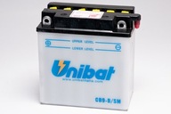 Unibat CB9-B, YB9-B batéria, 9Ah 130A 12N9-4B-1