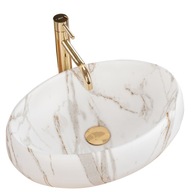Rea Linda umývadlo 48 cm Lava Marble Matt Countertop Rea Linda umývadlo 48 cm Lava Marble Matt Countertop