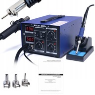 Spájkovacia stanica HOTAIR WEP 852D 2v1 + 700W kompresor + sada 3 trysiek Spájkovacia stanica HOTAIR WEP 852D 2v1 + 700W kompresor + sada 3 trysiek