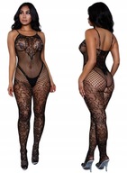 Erotická spodná bielizeň otvorená bodystocking overal Erotická spodná bielizeň otvorená bodystocking overal