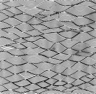 Vzory, ktoré sa majú odrážať v hline, plastelíne. vlny