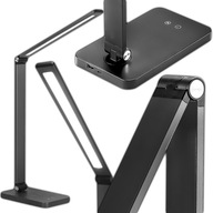 Pevná KOVOVÁ dotyková LED stolová lampa USB školský nočný stôl XXL Pevná KOVOVÁ dotyková LED stolová lampa USB školský nočný stôl XXL