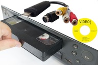 Grabber VIDEO USB RIP z VHS kaziet z PC kamier
