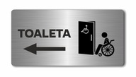 WC pre invalidov Doska z nehrdzavejúcej ocele WC pre invalidov Doska z nehrdzavejúcej ocele