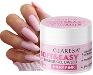 CLARESA BUILDING GEL SOFT&EASY MILKY RUŽOVÁ CLARESA BUILDING GEL SOFT&EASY MILKY RUŽOVÁ