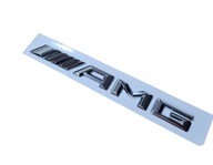 Emblém pre Mercedes ///AMG Silver Glossy Emblém pre Mercedes ///AMG Silver Glossy
