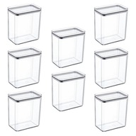 Sada 8 kuchynských nádob CRYSTAL 2,6 L